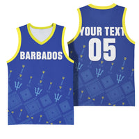 Custom Barbados 2026 Cricket Basketball Jersey Tridents Rise