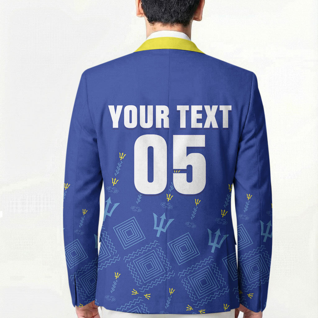 Custom Barbados 2026 Cricket Blazer Tridents Rise