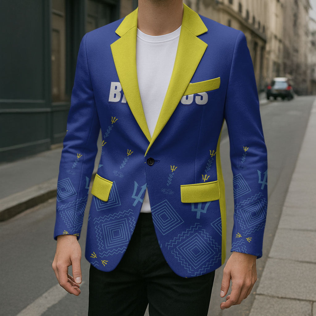 Custom Barbados 2026 Cricket Blazer Tridents Rise