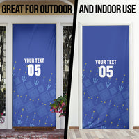 Custom Barbados 2026 Cricket Door Cover Tridents Rise