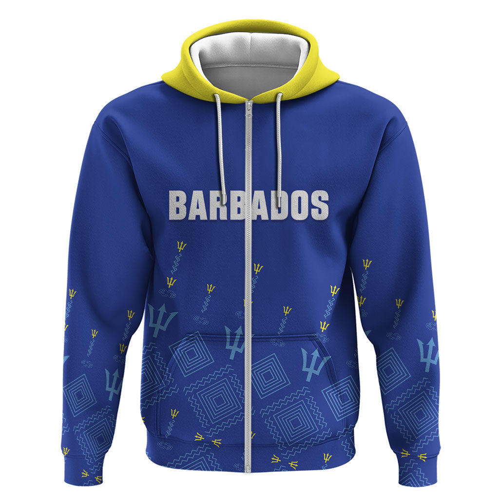 Custom Barbados 2026 Cricket Hoodie Tridents Rise
