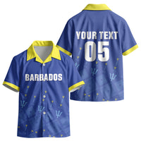 Custom Barbados 2026 Cricket Kid Hawaiian Shirt Tridents Rise