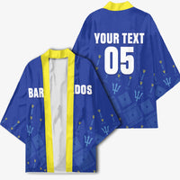 Custom Barbados 2026 Cricket Kimono Tridents Rise