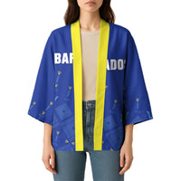 Custom Barbados 2026 Cricket Kimono Tridents Rise