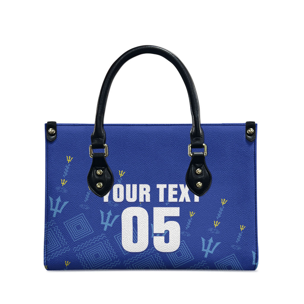 Custom Barbados 2026 Cricket Leather Bag Tridents Rise