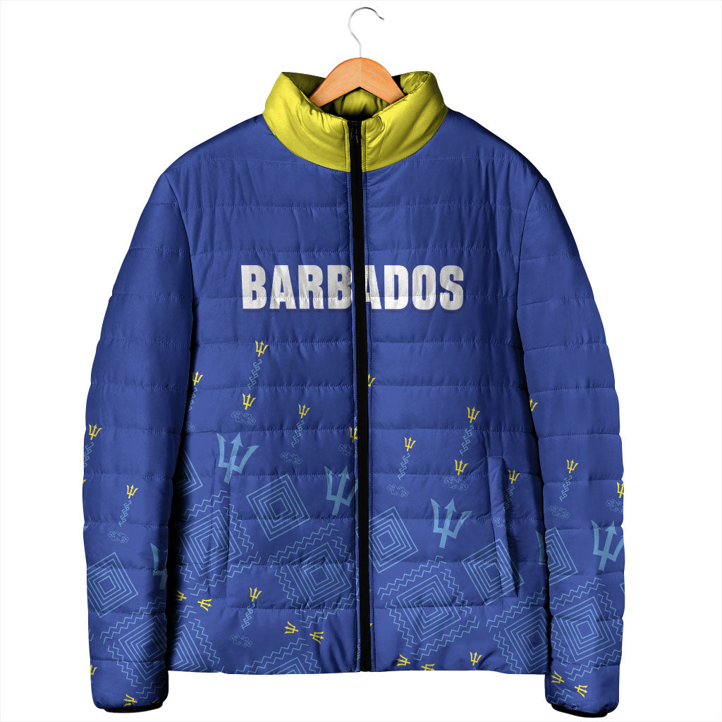Custom Barbados 2026 Cricket Padded Jacket Tridents Rise