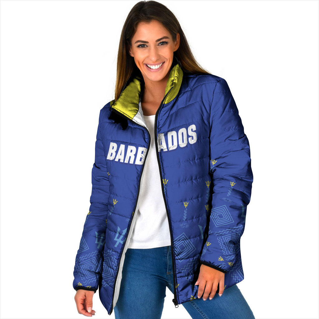 Custom Barbados 2026 Cricket Padded Jacket Tridents Rise
