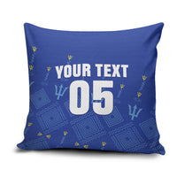 Custom Barbados 2026 Cricket Pillow Cover Tridents Rise