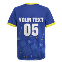 Custom Barbados 2026 Cricket Rugby Jersey Tridents Rise