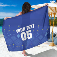 Custom Barbados 2026 Cricket Sarong Tridents Rise