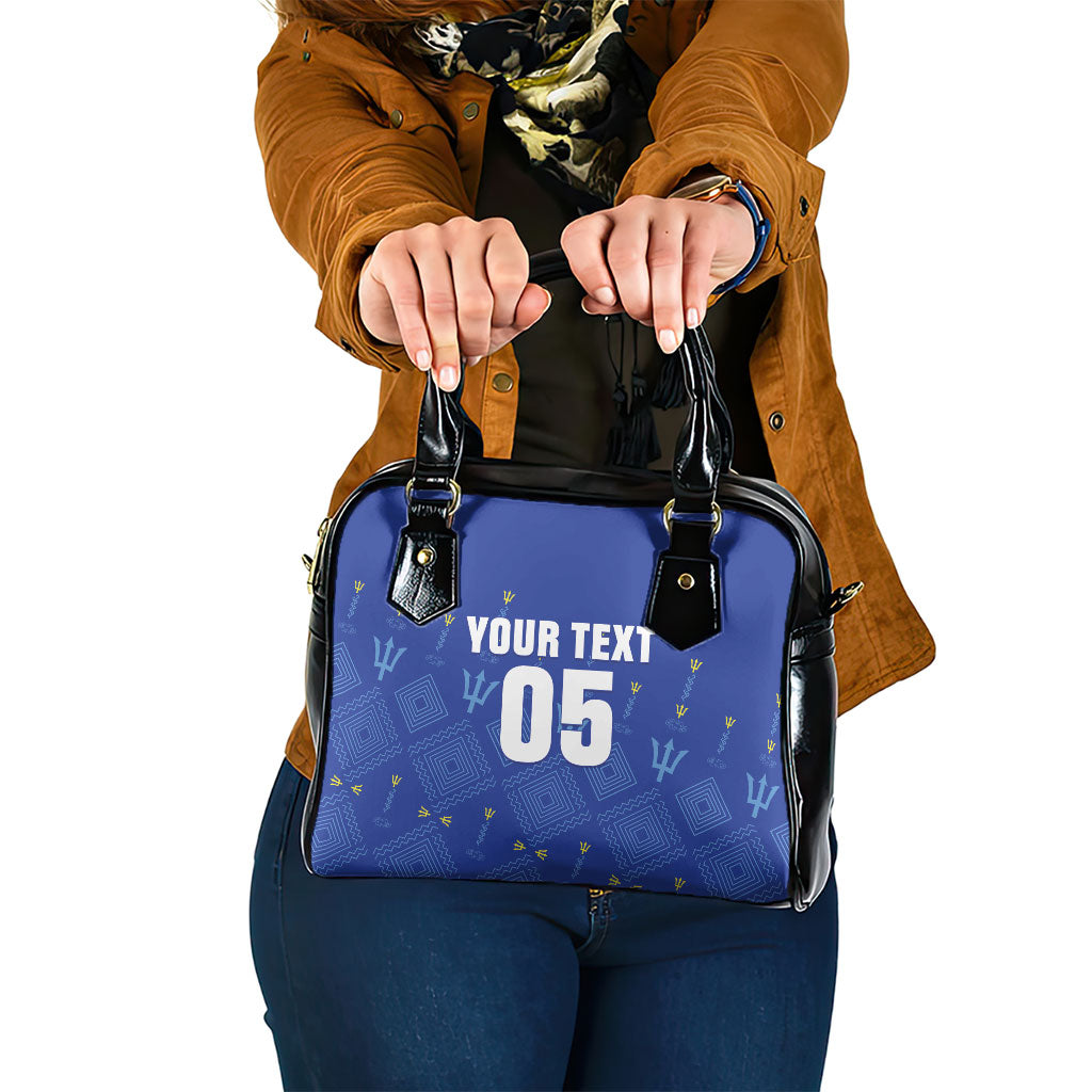 Custom Barbados 2026 Cricket Shoulder Handbag Tridents Rise