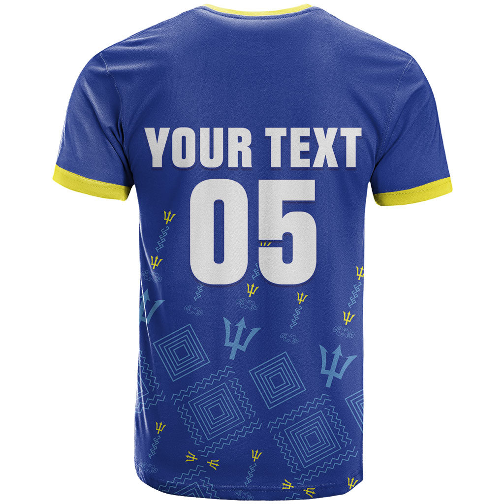 Custom Barbados 2026 Cricket T Shirt Tridents Rise