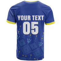Custom Barbados 2026 Cricket T Shirt Tridents Rise