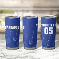 Custom Barbados 2026 Cricket Tumbler Cup Tridents Rise