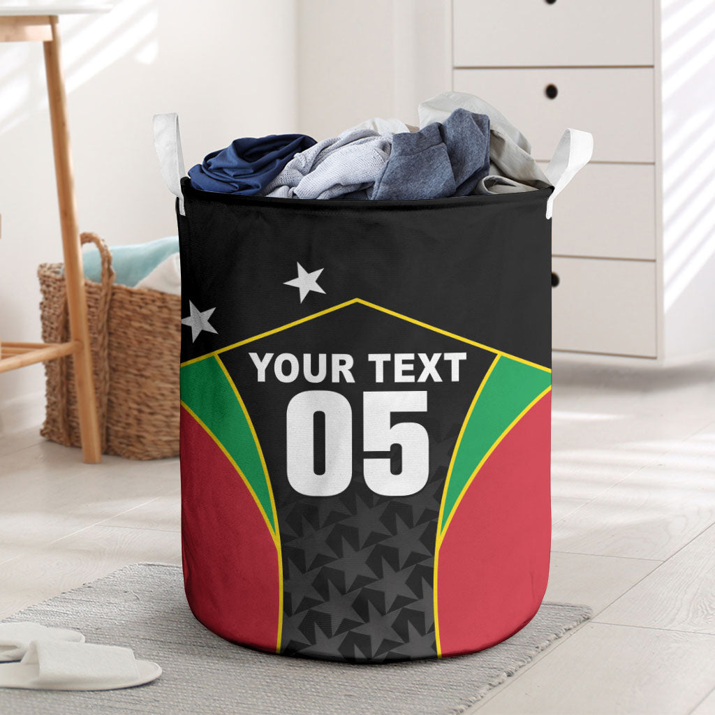 Custom Saint Kitts And Nevis 2026 Cricket Laundry Basket Unique Style