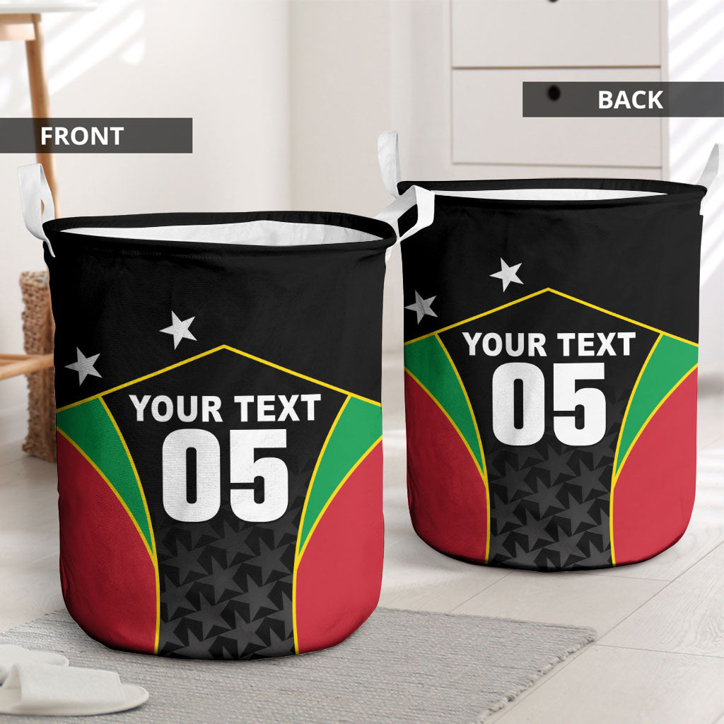 Custom Saint Kitts And Nevis 2026 Cricket Laundry Basket Unique Style