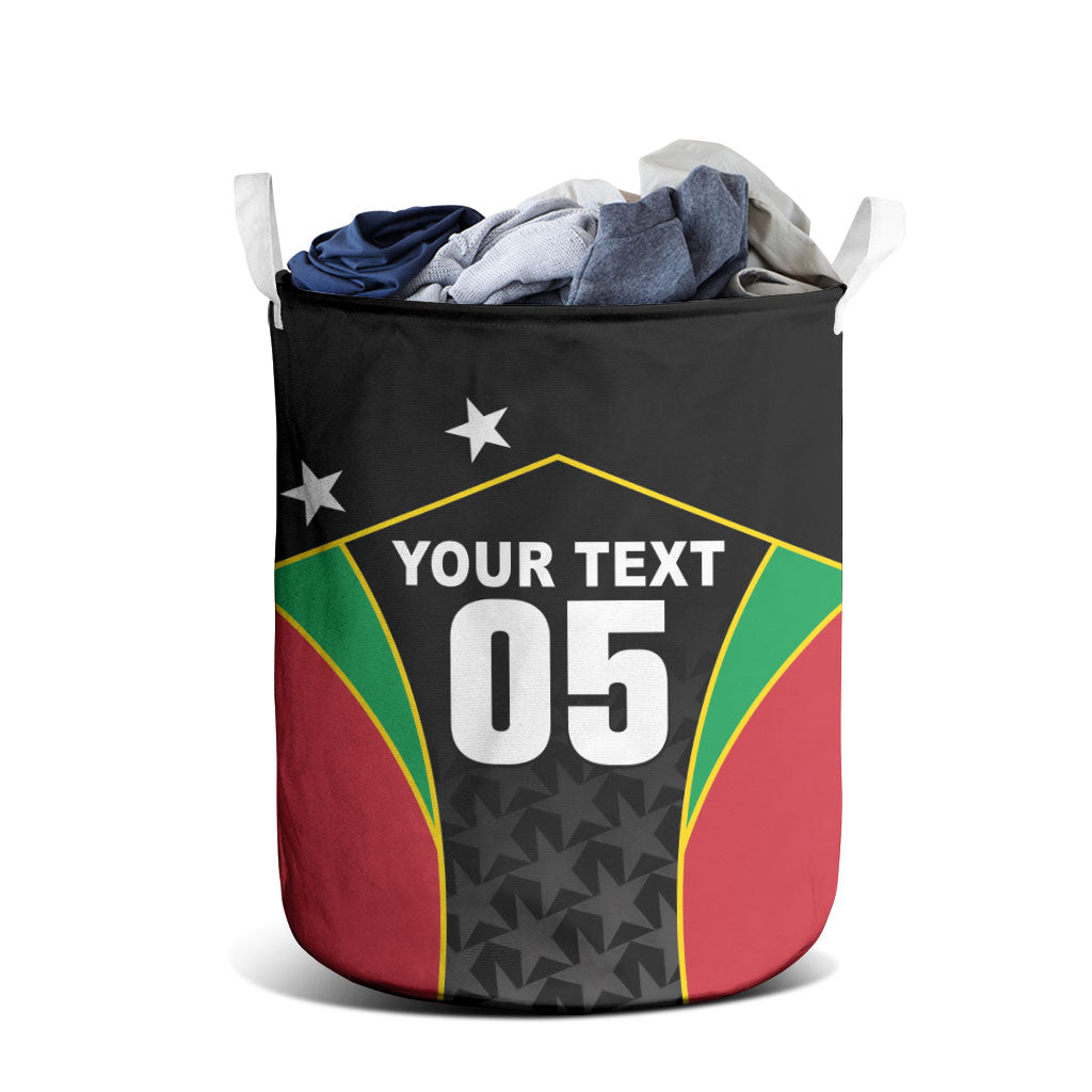 Custom Saint Kitts And Nevis 2026 Cricket Laundry Basket Unique Style