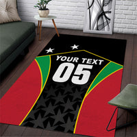 Custom Saint Kitts And Nevis 2026 Cricket Area Rug Unique Style