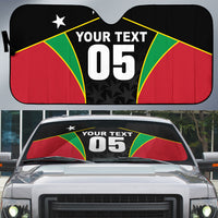 Custom Saint Kitts And Nevis 2026 Cricket Auto Sun Shade Unique Style