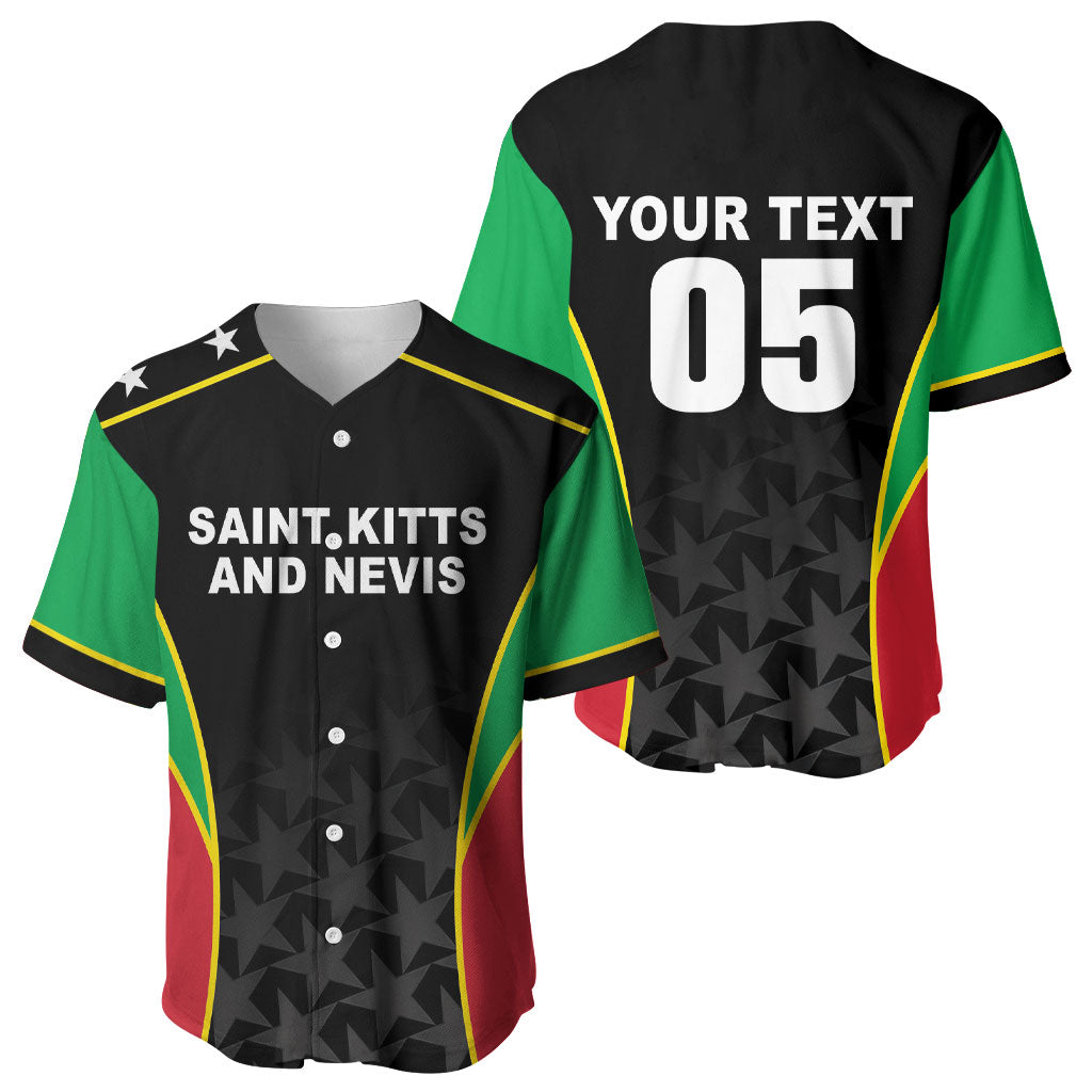 Custom Saint Kitts And Nevis 2026 Cricket Baseball Jersey Unique Style