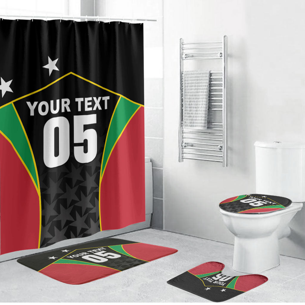 Custom Saint Kitts And Nevis 2026 Cricket Bathroom Set Unique Style