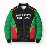 Custom Saint Kitts And Nevis 2026 Cricket Bomber Puffer Jacket Unique Style