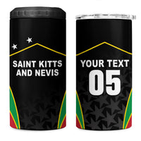 Custom Saint Kitts And Nevis 2026 Cricket 4 in 1 Can Cooler Tumbler Unique Style