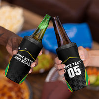 Custom Saint Kitts And Nevis 2026 Cricket 4 in 1 Can Cooler Tumbler Unique Style