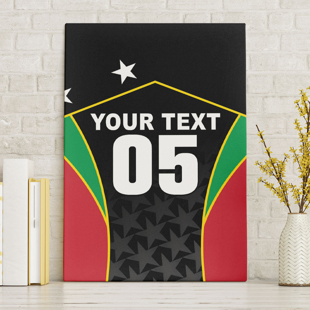 Custom Saint Kitts And Nevis 2026 Cricket Canvas Wall Art Unique Style