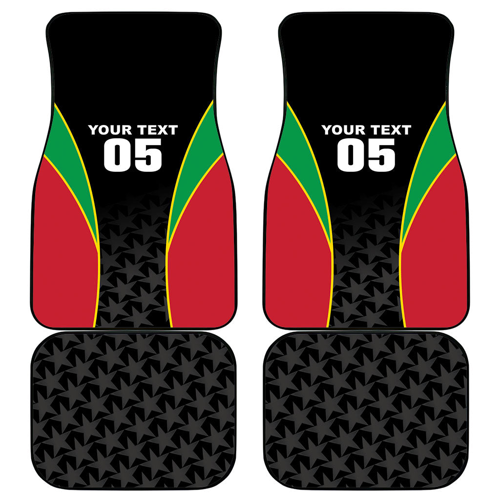Custom Saint Kitts And Nevis 2026 Cricket Car Mats Unique Style