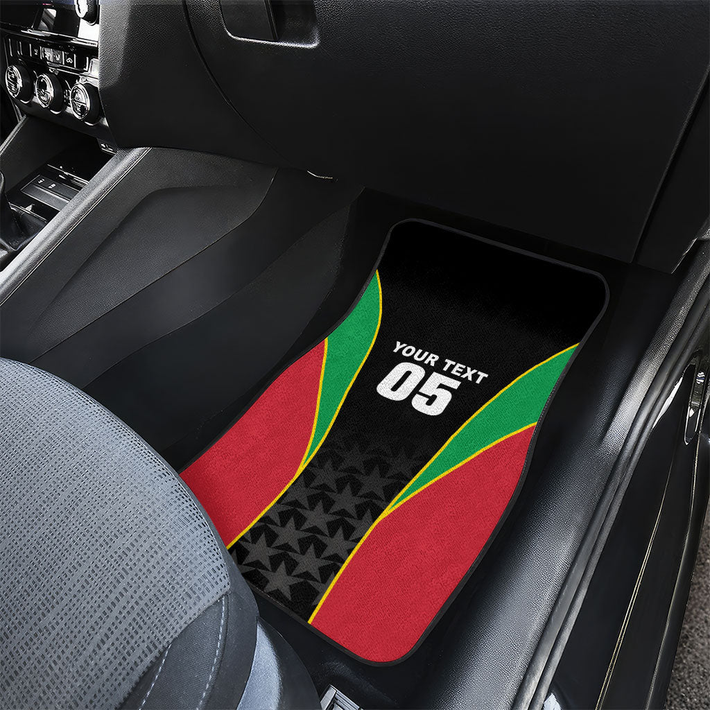 Custom Saint Kitts And Nevis 2026 Cricket Car Mats Unique Style