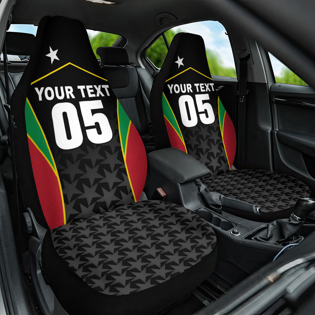 Custom Saint Kitts And Nevis 2026 Cricket Car Seat Cover Unique Style