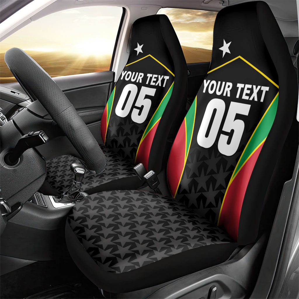 Custom Saint Kitts And Nevis 2026 Cricket Car Seat Cover Unique Style