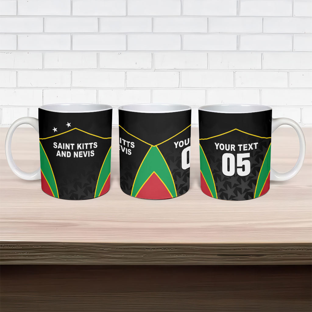Custom Saint Kitts And Nevis 2026 Cricket Ceramic Mug Unique Style