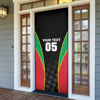 Custom Saint Kitts And Nevis 2026 Cricket Door Cover Unique Style