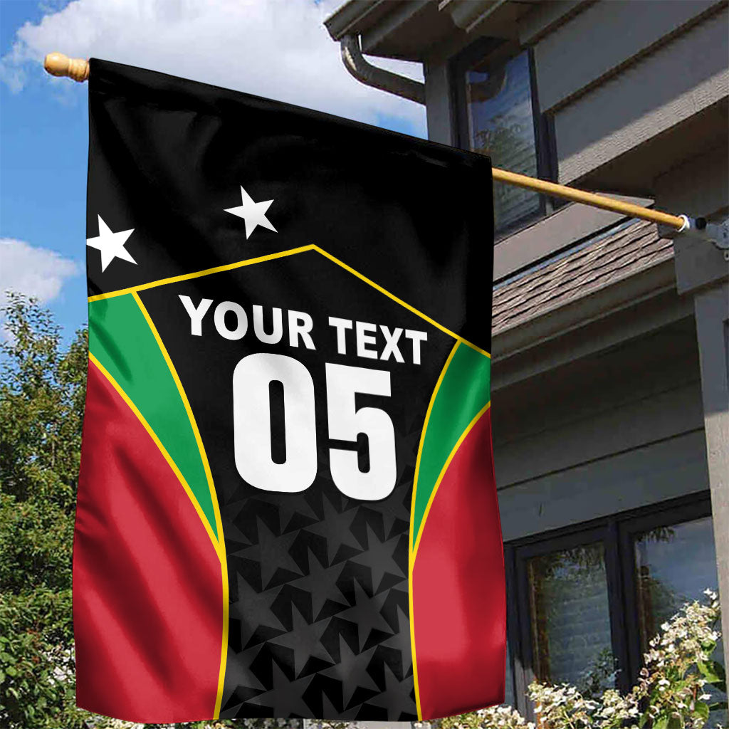 Custom Saint Kitts And Nevis 2026 Cricket Garden Flag Unique Style