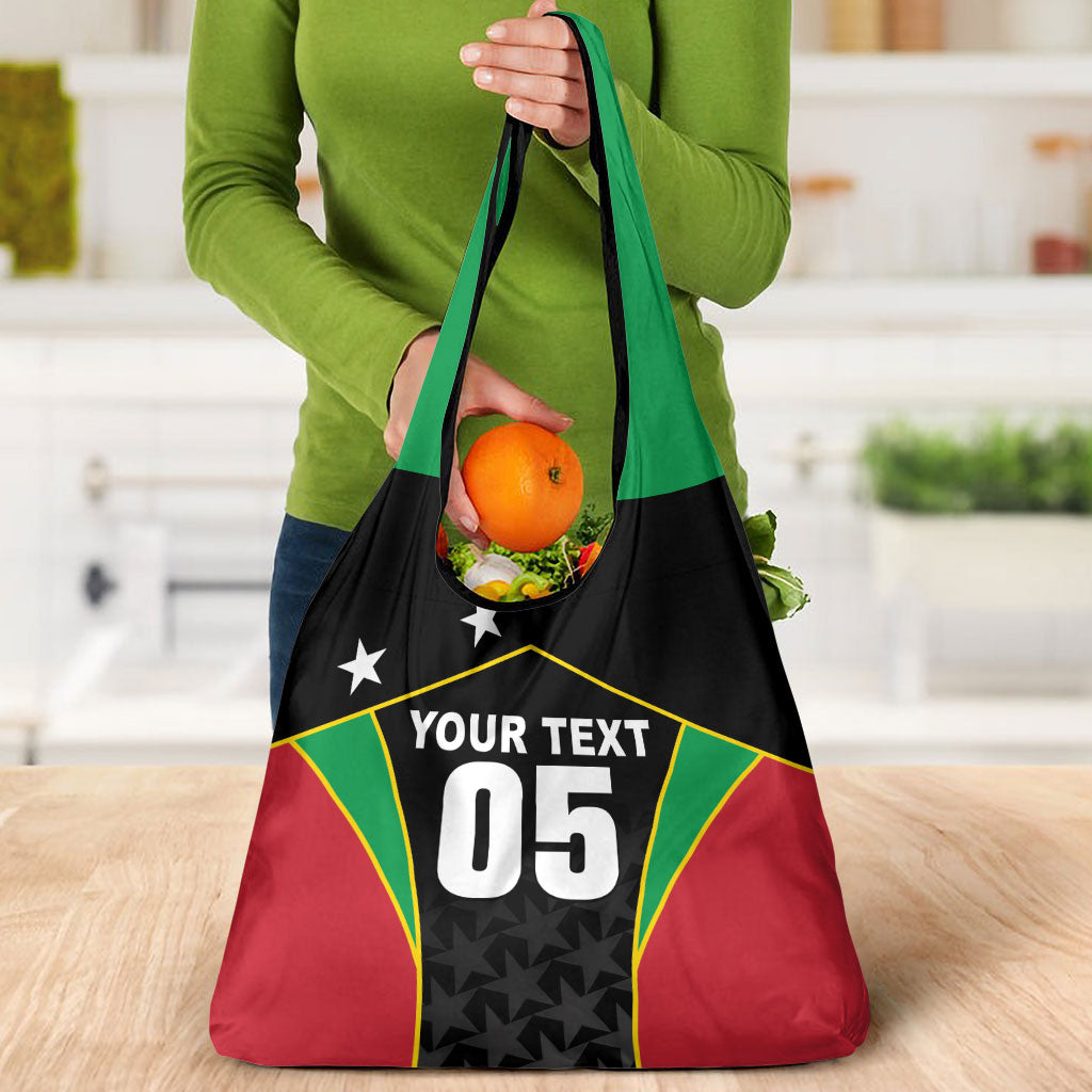 Custom Saint Kitts And Nevis 2026 Cricket Grocery Bag Unique Style
