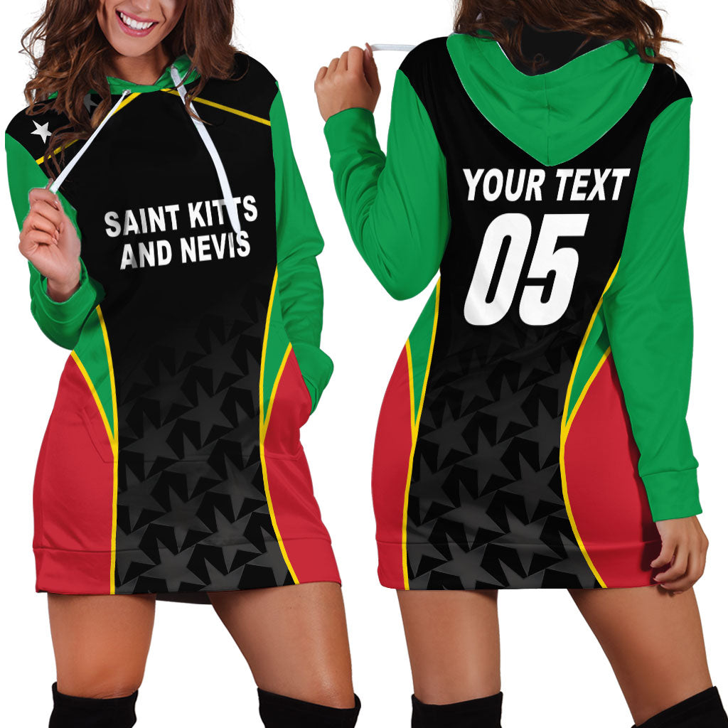 Custom Saint Kitts And Nevis 2026 Cricket Hoodie Dress Unique Style