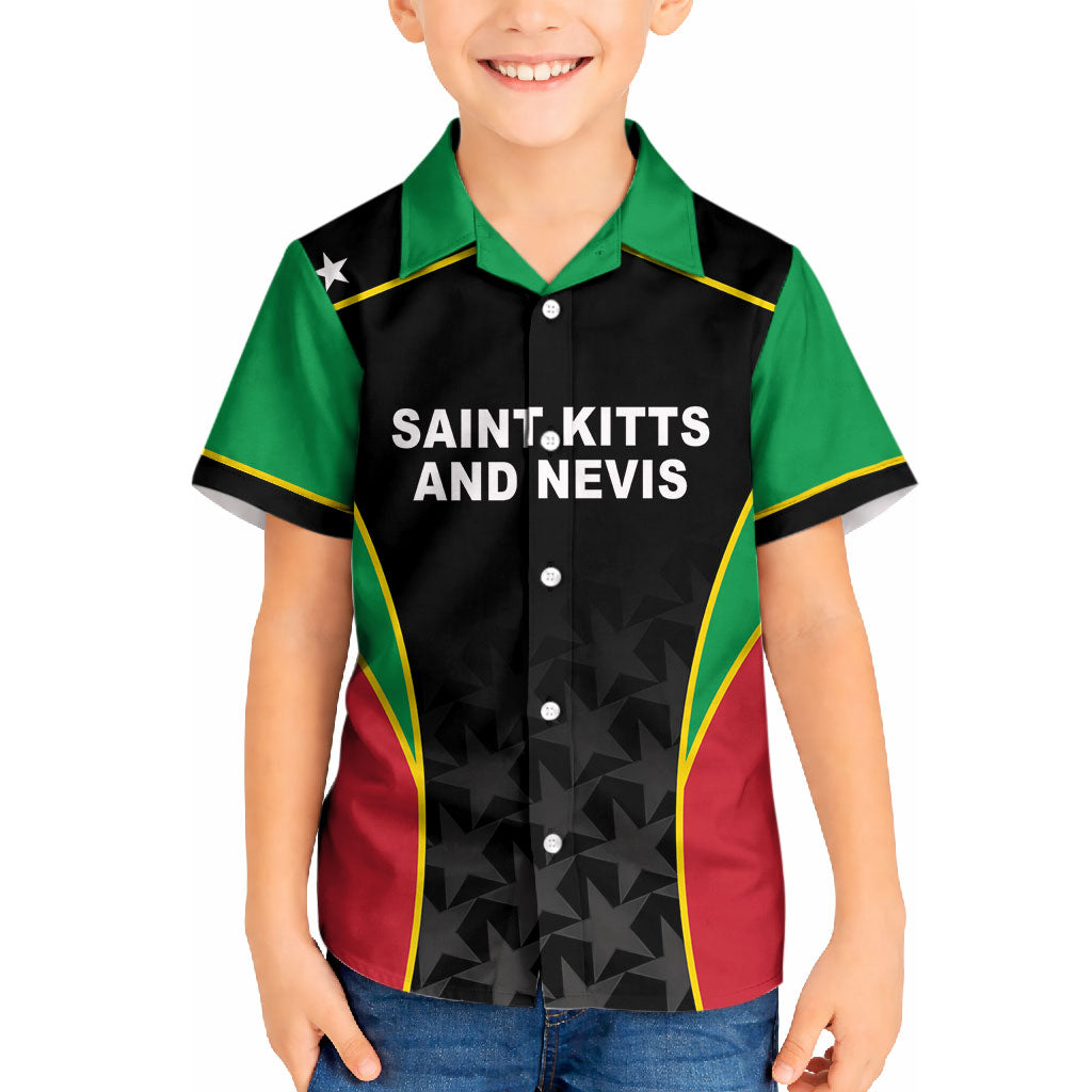 Custom Saint Kitts And Nevis 2026 Cricket Kid Hawaiian Shirt Unique Style