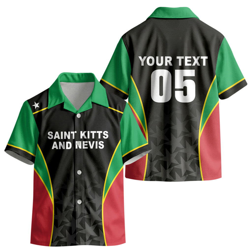 Custom Saint Kitts And Nevis 2026 Cricket Kid Hawaiian Shirt Unique Style