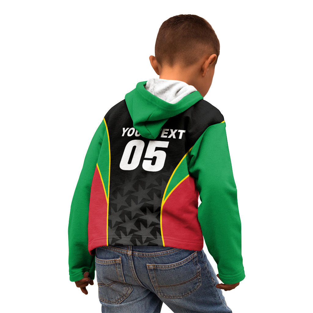 Custom Saint Kitts And Nevis 2026 Cricket Kid Hoodie Unique Style