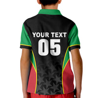 Custom Saint Kitts And Nevis 2026 Cricket Kid Polo Shirt Unique Style