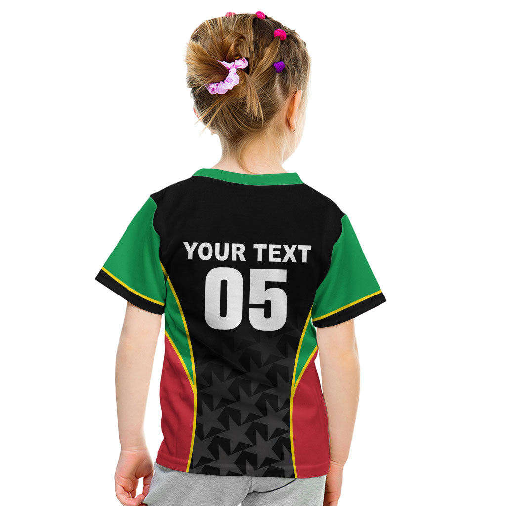 Custom Saint Kitts And Nevis 2026 Cricket Kid T Shirt Unique Style