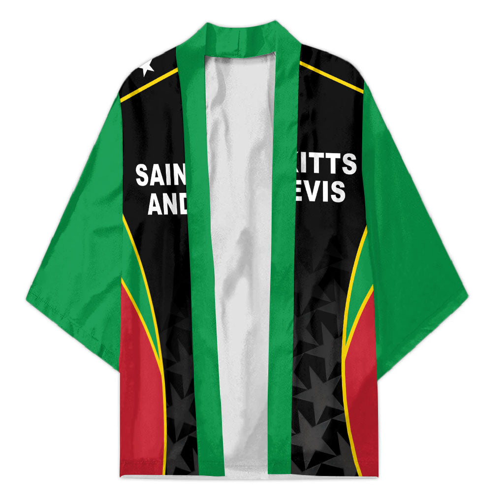 Custom Saint Kitts And Nevis 2026 Cricket Kimono Unique Style
