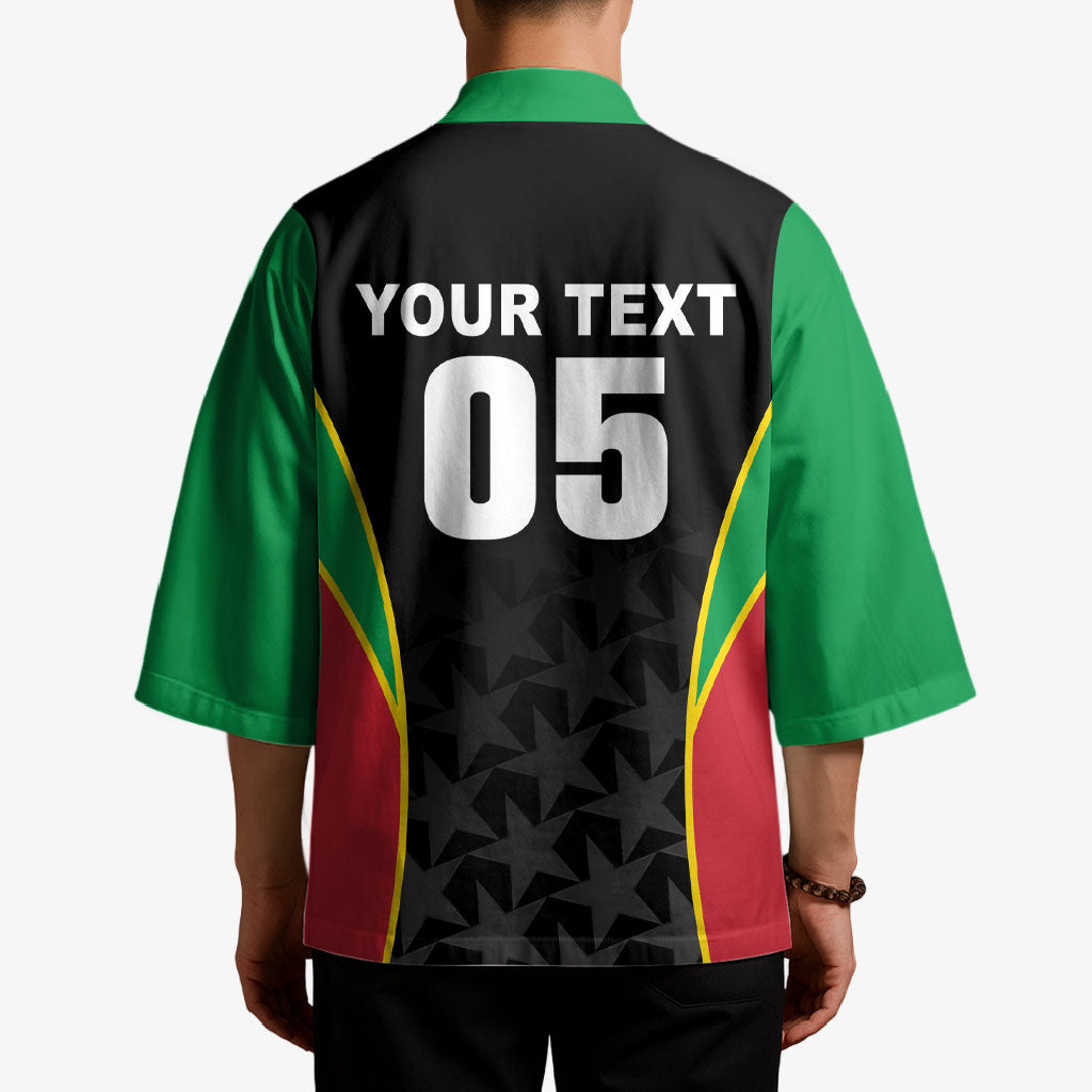 Custom Saint Kitts And Nevis 2026 Cricket Kimono Unique Style