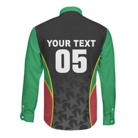 Custom Saint Kitts And Nevis 2026 Cricket Long Sleeve Button Shirt Unique Style