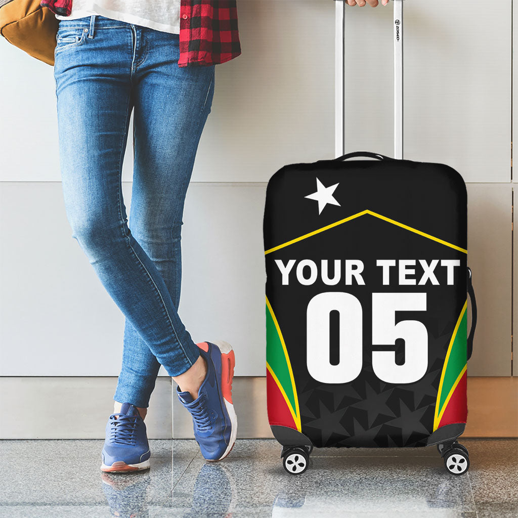 Custom Saint Kitts And Nevis 2026 Cricket Luggage Cover Unique Style
