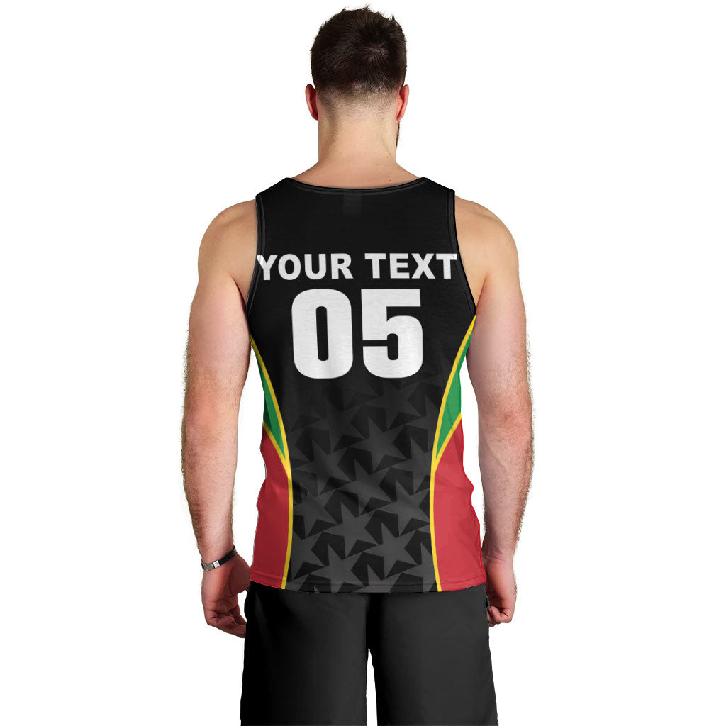 Custom Saint Kitts And Nevis 2026 Cricket Men Tank Top Unique Style