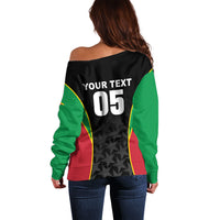 Custom Saint Kitts And Nevis 2026 Cricket Off Shoulder Sweater Unique Style