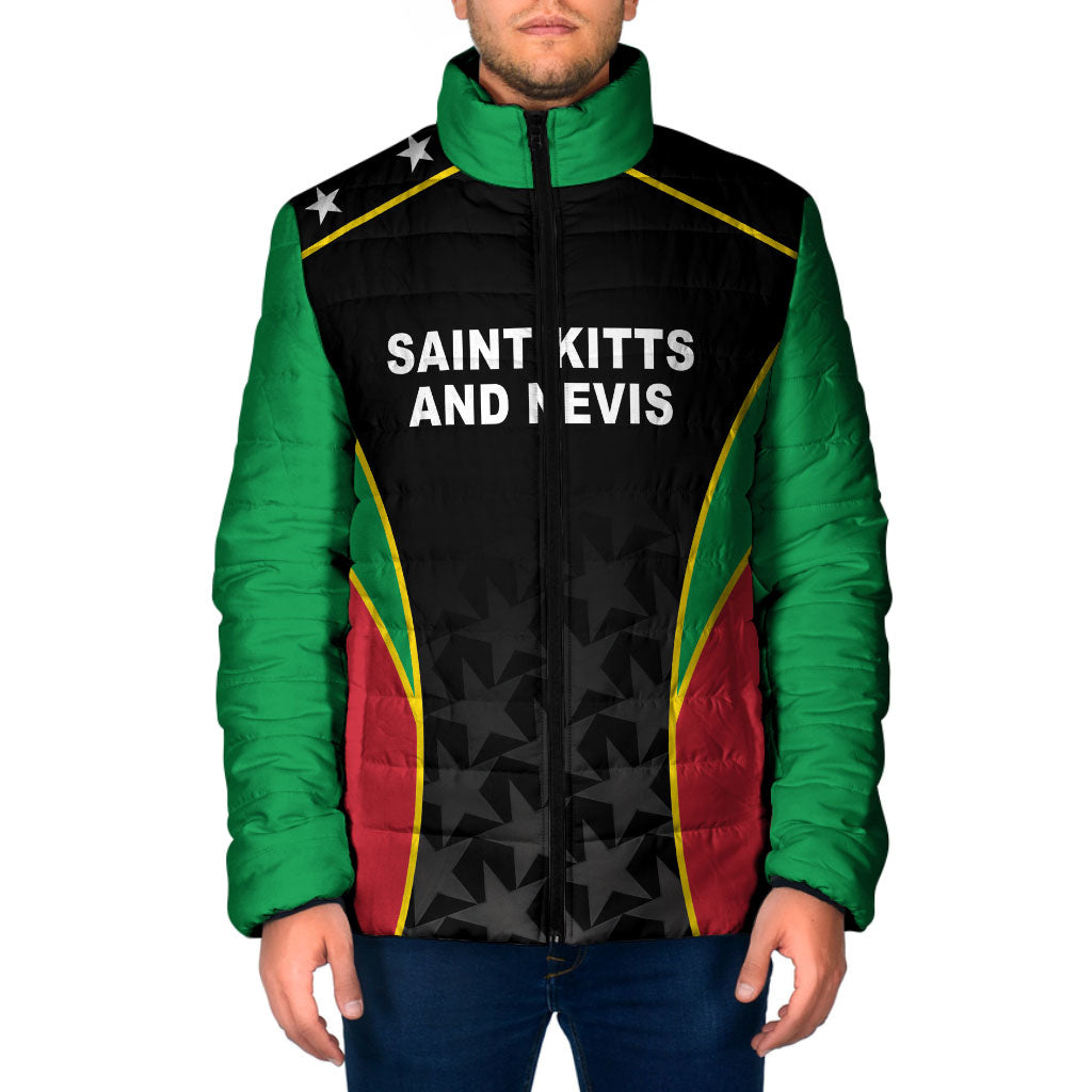 Custom Saint Kitts And Nevis 2026 Cricket Padded Jacket Unique Style